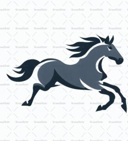 Galoppierendes Pferd